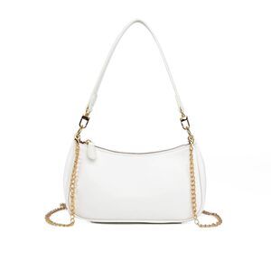 3430 Shoulder Bag with 2 Removable Straps and Zipper Closure Crossbody Bags